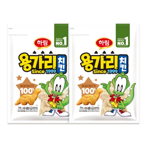 용가리치킨 1kg X 2봉