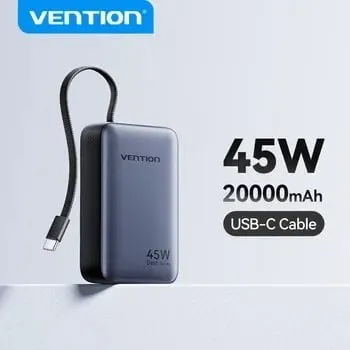 벤션 22.5W 10000mAh 보조배터리($6)/무료