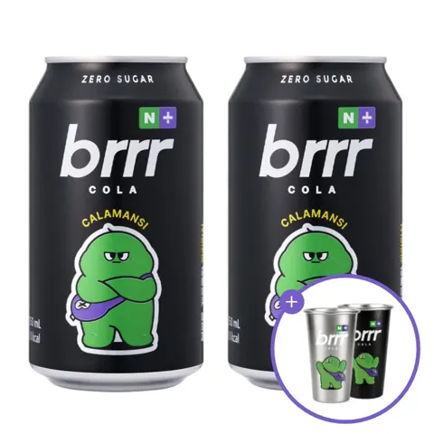 부르르 제로콜라 깔라만시 350ml X 24캔+변온컵 네이버멤버십