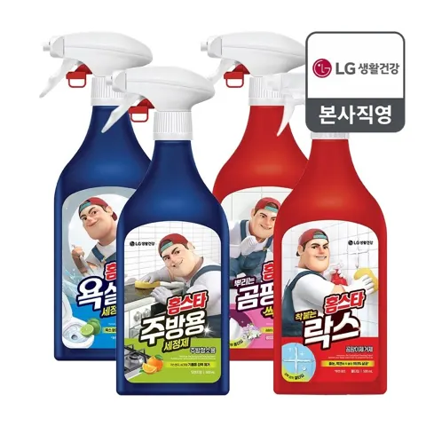 홈스타 착붙는락스 500ml 4개 (11,070원/무료)