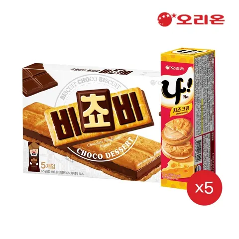 롯데온 비쵸비 125g 5개 + 나샌드 77g 5개 (페이14,910원)