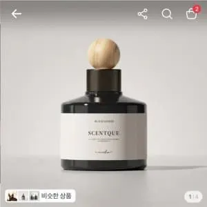 아이엠듀 차량용 디퓨저, 블랙체리, 200ml, 2개ㅡ9,600원
