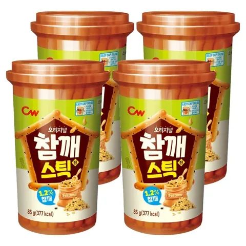 참깨스틱 진, 85g, 6개