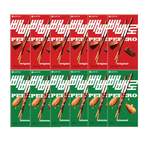 빼빼로 골라담기 (9~12개)