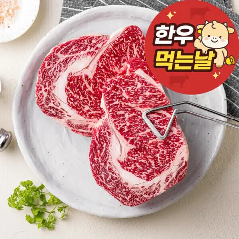 1등급 한우 등심 600g (39,570원/무료배송)