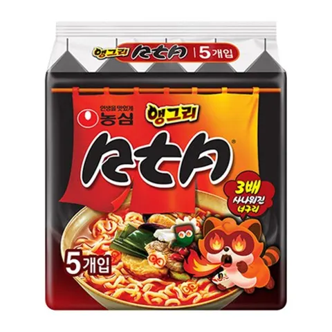 너구리 앵그리 5개 (3,550원)