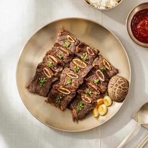 고기중독 양념 LA갈비, 1kg, 1팩 14,900원 (무료)
