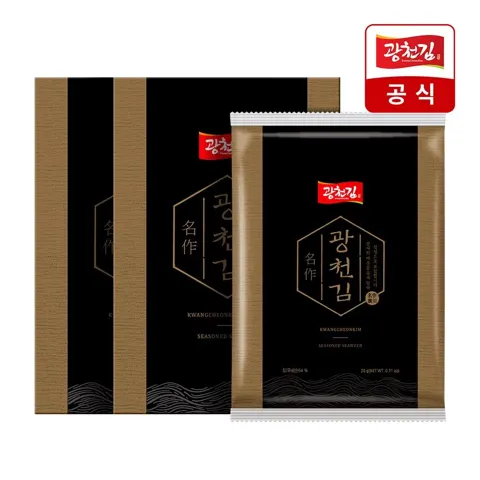 광천김 명작 프리미엄 재래전장김 5봉 2BOX (9,900원/무료)