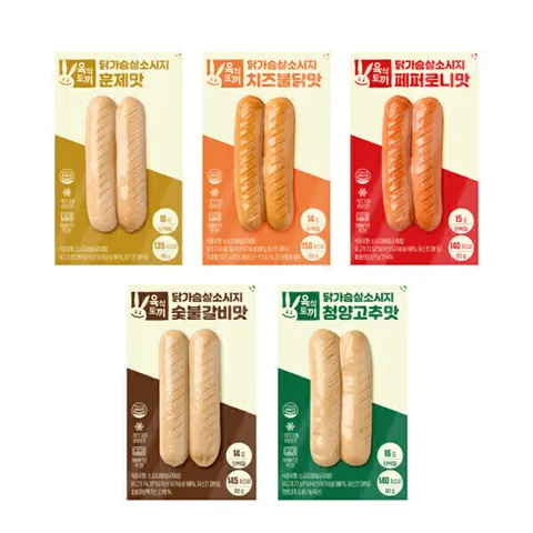 육식토끼 닭가슴살 소시지 80g 30팩 (26,900원/무료)