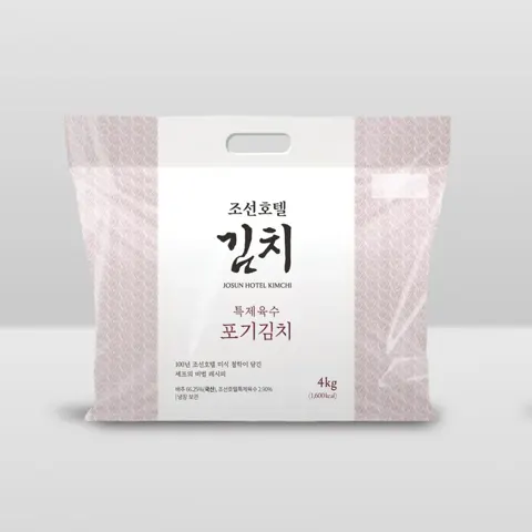 조선호텔 특제육수 포기김치 4kg  29,900원 (무료)