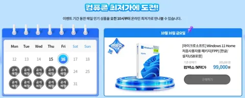 윈도우 11 FPP 99,000원