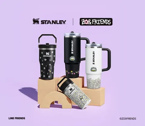 스탠리 1913 X 조앤프렌즈 아이스플로우 플립 스트로 2.0 텀블러 591ml, 블랙 (64,000원/무료)