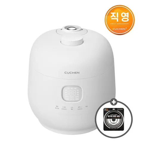 쿠첸 브레인 풀스텐 듀얼프레셔 6인용 IH전기압력밥솥+패킹 증정 (222,270원/무료)