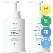 메르헨트 미셀라 저자극 폼클렌징 230ml 8개(17,748원), 그린티 시카 버블 폼클렌징 500ml 2개(13,283원)