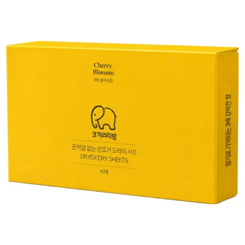 코끼리리빙 퍼퓸 드라이 건조기 시트 섬유유연제 블라썸 본품, 1개, 40개입