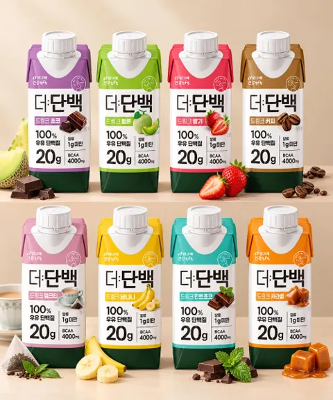 빙그레 더단백 드링크 8종 택2 골라담기 36팩 (카드39,000원/무료)