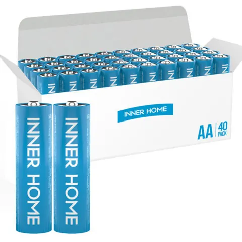이너홈 알카라인 건전지 AA AAA 40개(7,880원/무료배송)