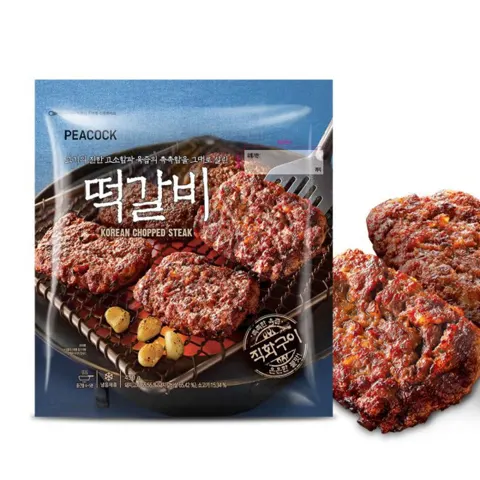 피코크 직화구이 떡갈비 450g 5팩 (23,900원/무료)