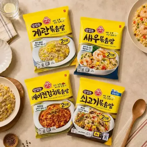 오뚜기 맛있는 볶음밥 450g 4종 4팩