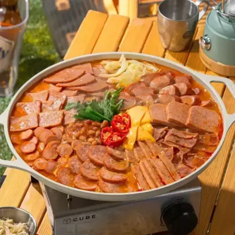 원팩쿠캣 점보 햄폭탄 부대찌개 1.5kg (12,880원 / 무배)