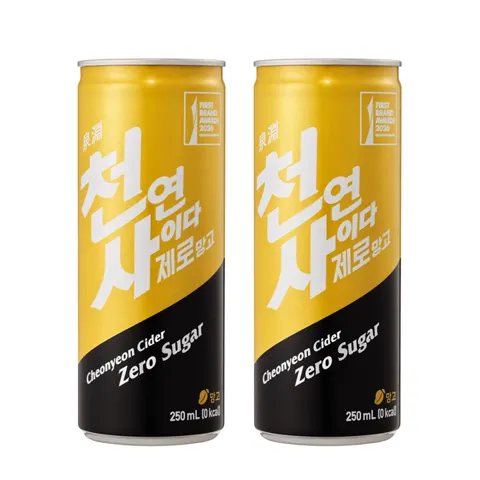 천연사이다 제로 망고 250ml X 30캔 네이버멤버십