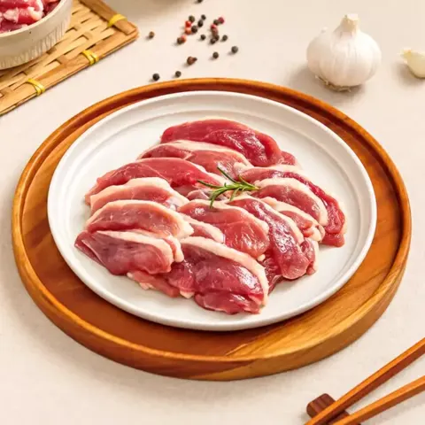 무항생제 생오리 대패 오리슬라이스 1kg (11,790원/무료)