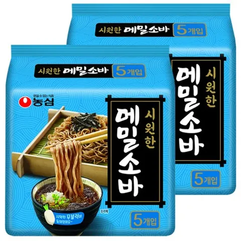 농심 메밀소바 10개