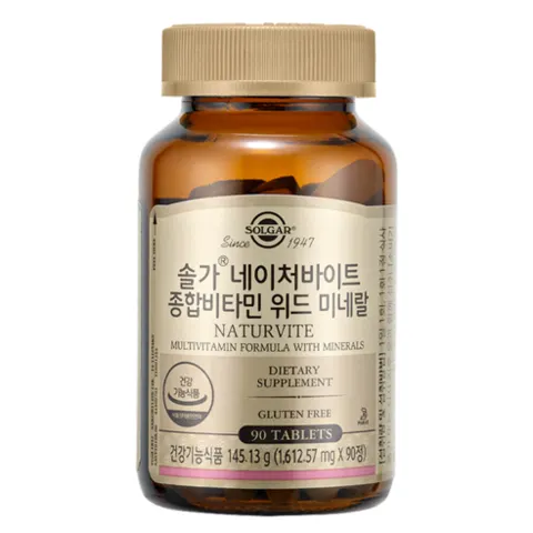 솔가 네이처바이트 종합비타민 위드 미네랄 90정 28,000원