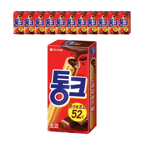 티멤) 오리온 통크 초코, 45g, 12개