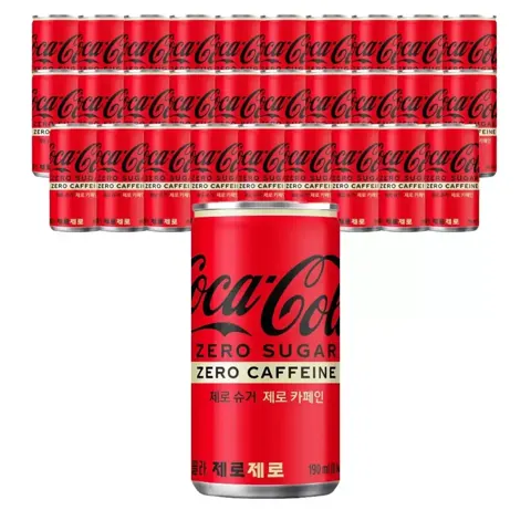 코카콜라 제로제로, 190ml, 30개(13,210원/무료)
