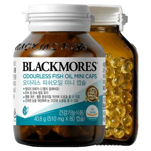 블랙모어스 비린내없는 오메가3 80정 4개 (41,050원/무료)