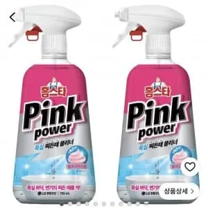 홈스타 핑크파워 욕실 찌든때 클리너750ml, 2개 8,890원