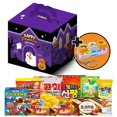 크라운 할로윈 파티팩 (12p 구성)+ 3구 LED 키캡증정 10,900원