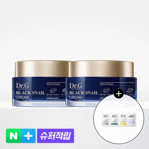 [슈퍼적립]닥터지 블랙 스네일 크림 50mL 2개 18,700원