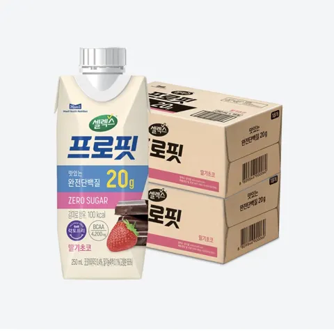 셀렉스 프로핏 완전단백질 음료 250ml X 36팩