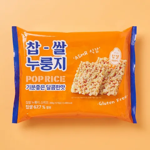 찹쌀 누룽지 스위트맛 288g 4개 (12,000원/무료)