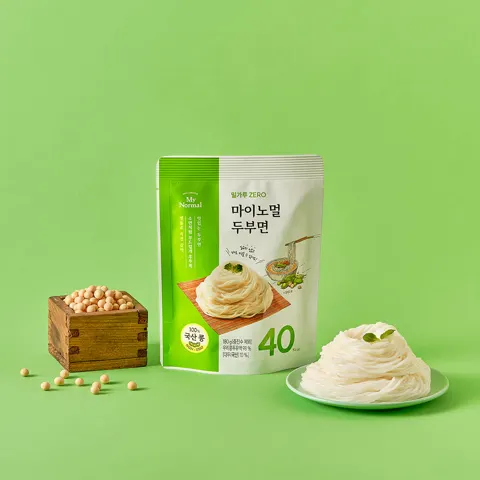마이노멀 100% 국산콩 두부면 저칼로리 두유면 10개입