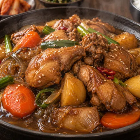 춘천 가마솥 간장/매콤 찜닭 1kg 3팩 (삼성카드 17,600원/무료)