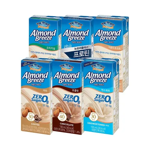 아몬드브리즈 190ml 24개 오리지널/제로슈거/프로틴 외