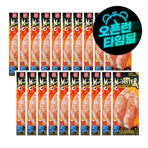 한성기업 크래미 몬스터크랩 72g 20개 (14,970원/무료)