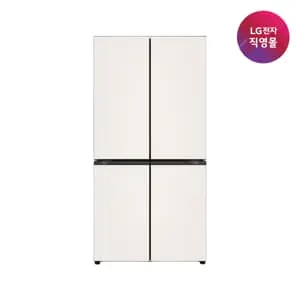 무이자60개월 LG 디오스 AI 오브제 냉장고 4도어 870L 글라스 (2,626,750원/무료)