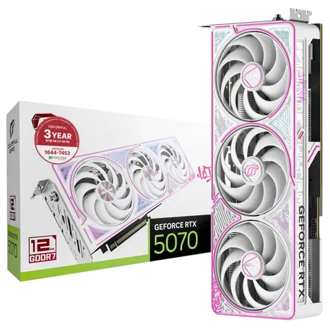COLORFUL iGame 지포스 RTX 5070 ULTRA OC White D7 12GB
