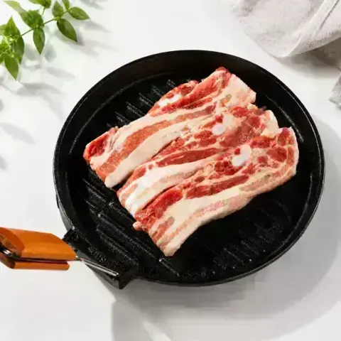 온누리) 당일작업 신선한 냉장 한돈 삼겹살 구이용 1kg (원산지: 국내함안군)