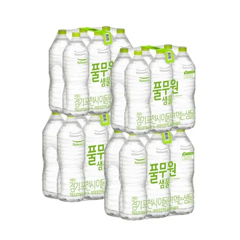 풀무원 샘물 생수 2L, 24개 6,410원 (무료)