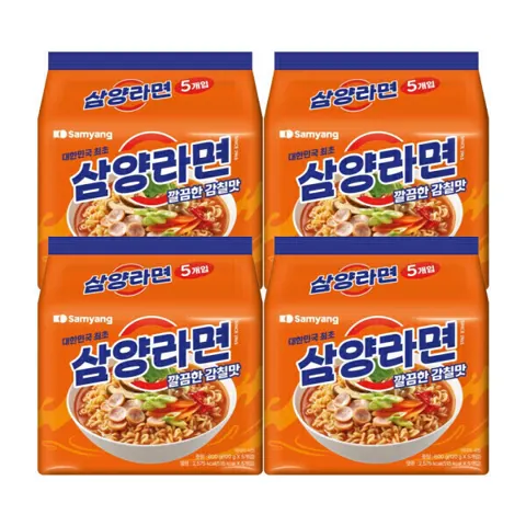삼양 삼양라면 20입(5입x4개)/멀티팩 (시크릿쿠폰 9,990원/무배)