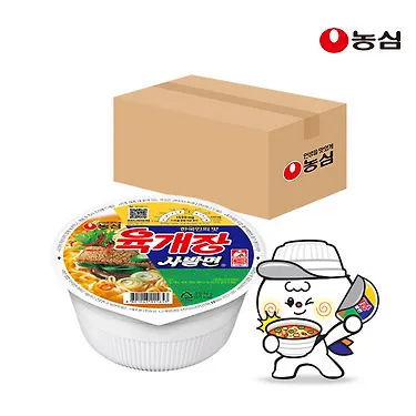 농심 육개장사발면 외 골라담기 24개 / 첫구매 14,800원