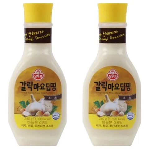 오뚜기 갈릭마요 딥핑소스, 240g, 2개