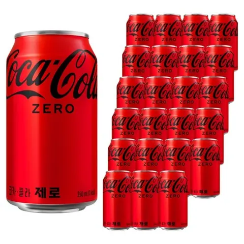 코카콜라 제로, 350ml, 24개 15,490원
