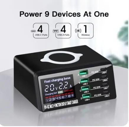 110W 8포트 USB 충전 스테이션($22.21/무료)