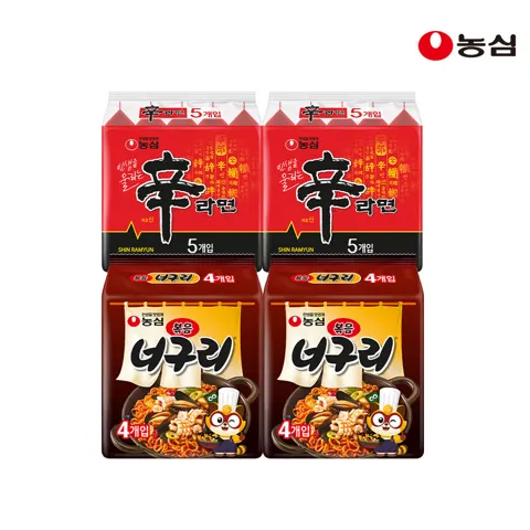 농심 볶음너구리8+신라면10 16,760원